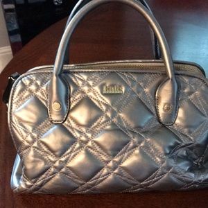Silver purse